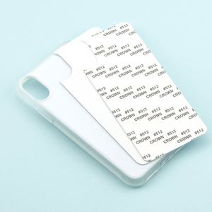 IPhone 11 için sopa kağıt ile oluk telefon kapağı iphone 13 için şap levhalar ile 2D TPU PC süblimasyon cep telefonu kılıfı. - Product Image 1