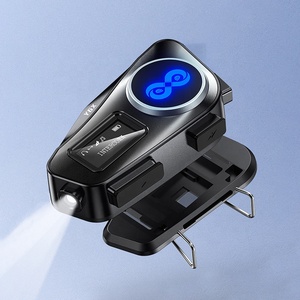 Auriculares profesionales para casco de motocicleta IP67, auriculares inalámbricos a prueba de agua, sistema de intercomunicación para comunicación de conducción - Product Image 3