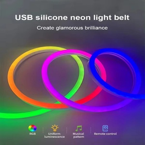 <strong>RGB</strong> Color Changing Neon <strong>Rgb</strong> Light 5V <strong>150</strong> Light Suitable for Festive Occasion, Holiday Atmosphere - Product Image 4