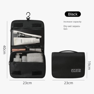 Treo túi vệ sinh tổ chức vệ sinh Dop <span class=keywords><strong>Kit</strong></span> với móc du lịch phụ kiện phòng tắm trang điểm Túi mỹ phẩm cho nam giới và phụ nữ - Product Image 6