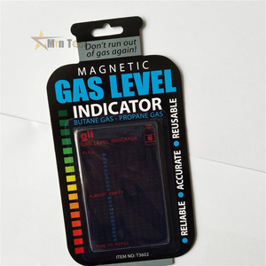 Indicador de nivel de tanque de Gas propano butano GLP combustible indicador magnético botella de caravana Medición de temperatura para Sensor de nivel de líquido - Product Image 3
