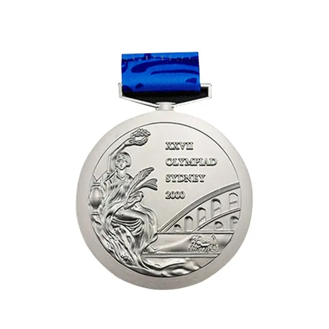 Prix de gros, marque et forme spécifiques personnalisées, alliage de zinc, relief d'or, médaille de sport en métal, médaille de marathon
