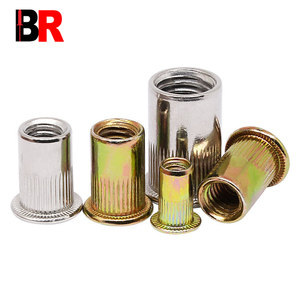 Yüksek kaliteli paslanmaz çelik SS304 SS316 düz kafa tam yarım iplik dişli açık uçlu çekme perçin fındık - Product Image 5