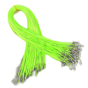 1.5/2mm Waxed Leather Necklace Cord <strong>with</strong> <strong>Clasp</strong> Colorful Necklace Bracelet Chains Necklace <strong>String</strong> Rope Cord for Jewelry Making - Product Image 4