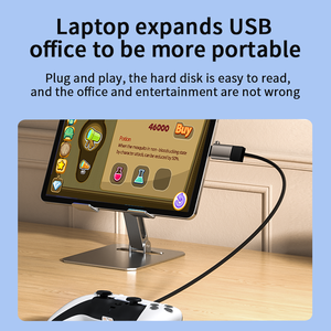 Otg适配器8针Usb公到Ios母Otg连接器方便的USB C到USB适配器快速充电电源 - Product Image 3