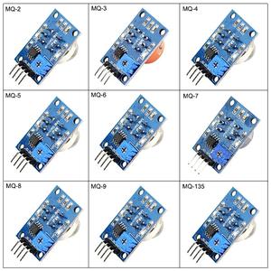 ガス検知MQ2/4/6/7/8/9/135用9 in 1センサーモジュールキットプロジェクトスーパースターターキット用 - Product Image 2