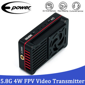 E-power 5.8G 4W FPV视频发射器VTX 48CH 4000W内置散热器 + 远程FPV无人机遥控模型零件风扇 - Product Image 4