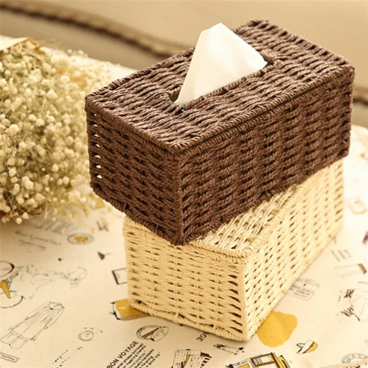 Multipurpose Tissue Box Christmas Set Novelty Cover Holder Square Bathroom Case Big Container Multifunction Fabric Covers