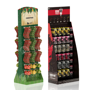Benutzer definierte Haken Pappe Display Stand Produkt Display Papier regal - Product Image 5