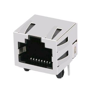 Fabrika fiyat E5J88 serisi modüler Jack olmadan manyetik 8 Pin RJ-45 konektörü - Product Image 2