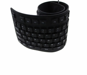 Foldable Silicone <strong>Keyboard</strong> USB Wired Standard <strong>Keyboard</strong> Waterproof Rollup <strong>Keyboard</strong> for PC <strong>Notebook</strong> Laptop - Product Image 4