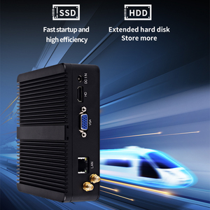 Kostenloser OEM lüfterloser Mini-PC J1900 J1800 N2830 MSATA Speicher mikro-eingebetteter Computer tragbarer Desktop industrieller PC - Product Image 6