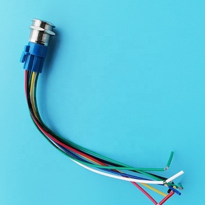 Hot Sales Quality 19mm Metal Led <strong>Push</strong> <strong>Button</strong> <strong>Switch</strong> Waterproof Self-recovery/self-<strong>locking</strong> <strong>Switch</strong> With Light Factory Outlet - Product Image 3