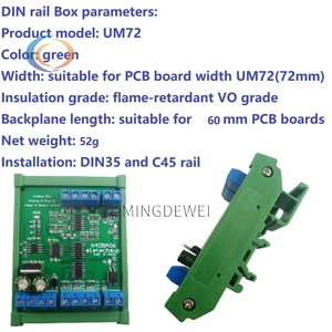 N4DBA06 DC12V Módulo IO digital analógico de 8 canales RS485 Modbus Rtu Protocolo ADC DAC Módulo de entrada analógica - Product Image 5