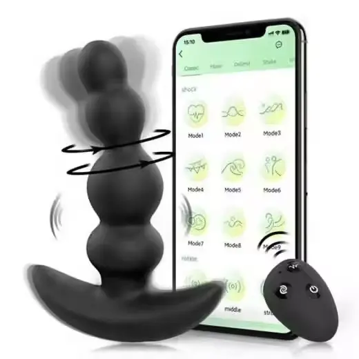 Contrôle APP NVTOYS LUKE Télécommande USB Stimulateur Anal Électronique Rechargeable Massage de la Prostate