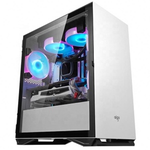 新批发廉价台式机酷睿i7 16GB内存固态硬盘GTX 1060 6GB显卡atx外壳隐私屏幕最新游戏电脑