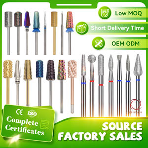 Set Profesional de Brocas para Uñas al Por Mayor con Logo Personalizado Herramienta de Manicura Kit de Pedicura Fresa Cortadora de Cutícula Broca de Diamante para Uñas - Product Image 2