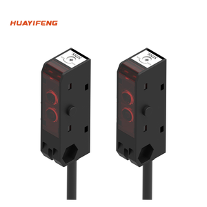 Sensor fotoeléctrico de detección de 100mm de larga distancia con reflexión difusa cuadrada de la serie Huayifeng LS100 - Product Image 2