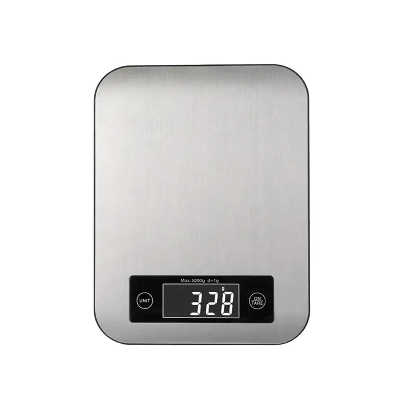 Escala elétrica de aço inoxidável digital do peso da cozinha de Bluetooth 5kg com calculadora nutritiva
