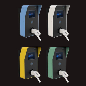 SCU 30kW Cargador rápido de CC montado en la pared CCS2 Cargador de vehículo eléctrico con 22kW-43kW Potencia de salida 380V Voltaje de entrada - Product Image 2