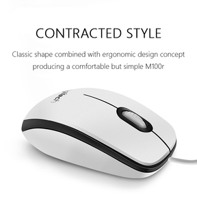 Per Logitech M100R cablato Mouse sinistro e destro per Computer portatile ufficio e uso del gioco a casa - Product Image 3