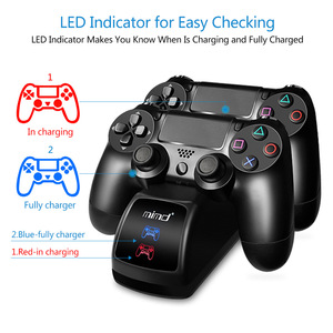 <strong>PS4</strong> Controller Charging Dock Station for <strong>PS4</strong> Dual Charger Stand With Display Screen for <strong>PS4</strong>/<strong>PS4</strong> Slim/<strong>PS4</strong> Pro - Product Image 3