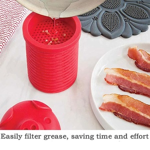 Leakproof thực phẩm lưu trữ Silicone container với nắp khóa trong chất dinh dưỡng tươi mát và hương vị tủ đông và máy rửa chén thân thiện - Product Image 5