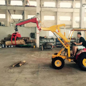 Rima Ce Gecertificeerde Hydraulische Houtgreep | Zware Trekkergrijper Voor Bosbouw, Landontginning En Houtverwerking - Product Image 1