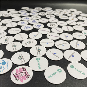 Programmabile Smart 25mm Nfc Tag Coin 13.56mhz Qr Code 215 Tag Nfc - Product Image 5