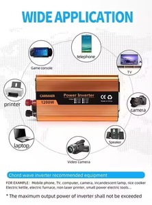Ncfkos הספק גבוה inverter 1200w <span class=keywords><strong>dc</strong></span> 12v כדי ac220v את רשת הממיר עם יציאת USB