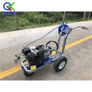 Đường tuyến tay-đẩy vỉa hè sơn đánh dấu lạnh phun đánh dấu máy - Product Image 3