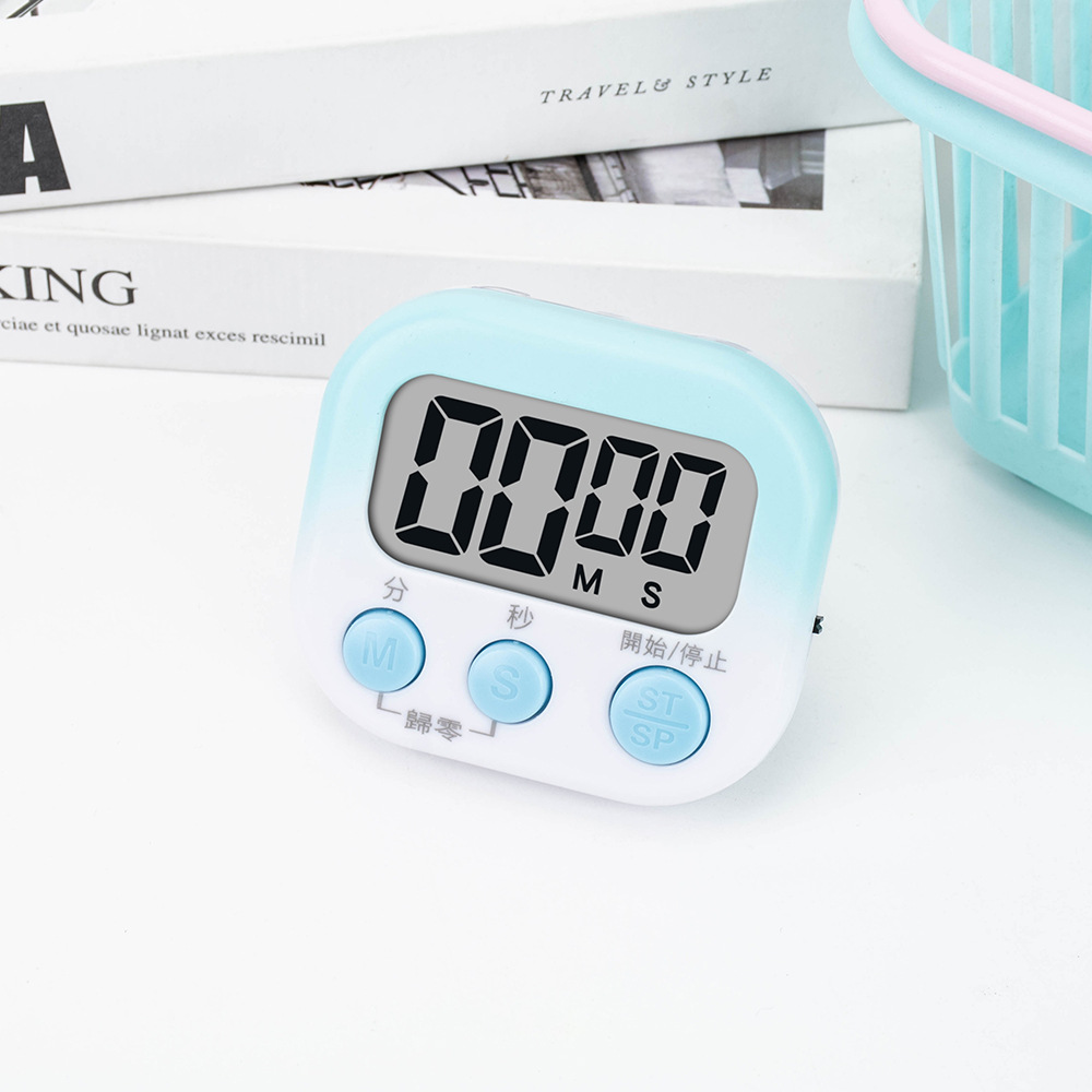 Gradient blue-white timer (batteries included)