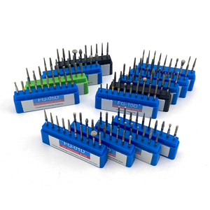 Ensemble de fraises diamantées électriques FG 10 pièces/Bbox pour le traitement des dentistes - Product Image 3