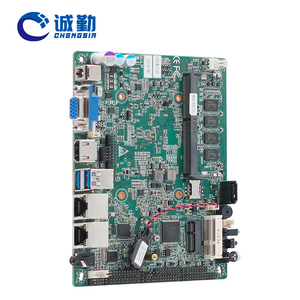 Fabrika Intel 8th Gen N5000 J4125 IOT endüstriyel tek kart bilgisayar SBC 2 Lan 6COM DDR4 X86 3.5 inç gömülü anakart