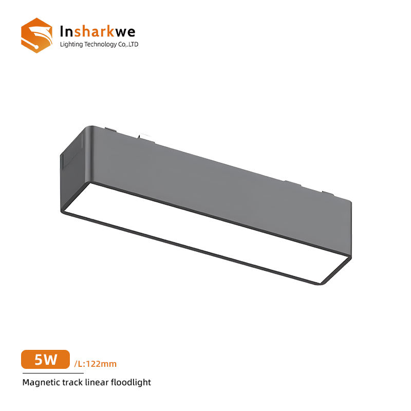 Black Linear Flood Light 5W