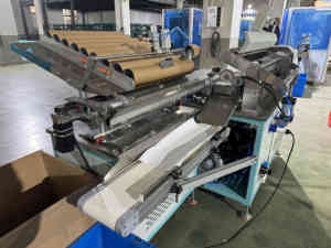 Water Glue <strong>Paper</strong> Tube Labeling and Cutting <strong>Machine</strong> with Automatic Tube <strong>Loading</strong> and <strong>Unloading</strong> - Product Image 3