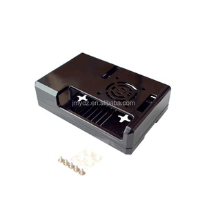 Adatto per Raspberry Pi 3B + shell ABS GPIO design di apertura riservata può utilizzare il guscio della ventola di raffreddamento