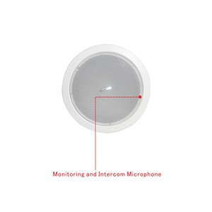 T <strong>SIP</strong> Network Ceiling Speaker 15W <strong>IP</strong> <strong>Intercom</strong> In-ceiling Speaker With Built-in Microphone for Public Address <strong>System</strong> - Product Image 6