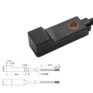Three Wires Rectangular <strong>Inductive</strong> <strong>Proximity</strong> <strong>Sensor</strong> Mini Style <strong>Inductive</strong> <strong>Proximity</strong> <strong>Sensor</strong> Switch - Product Image 2