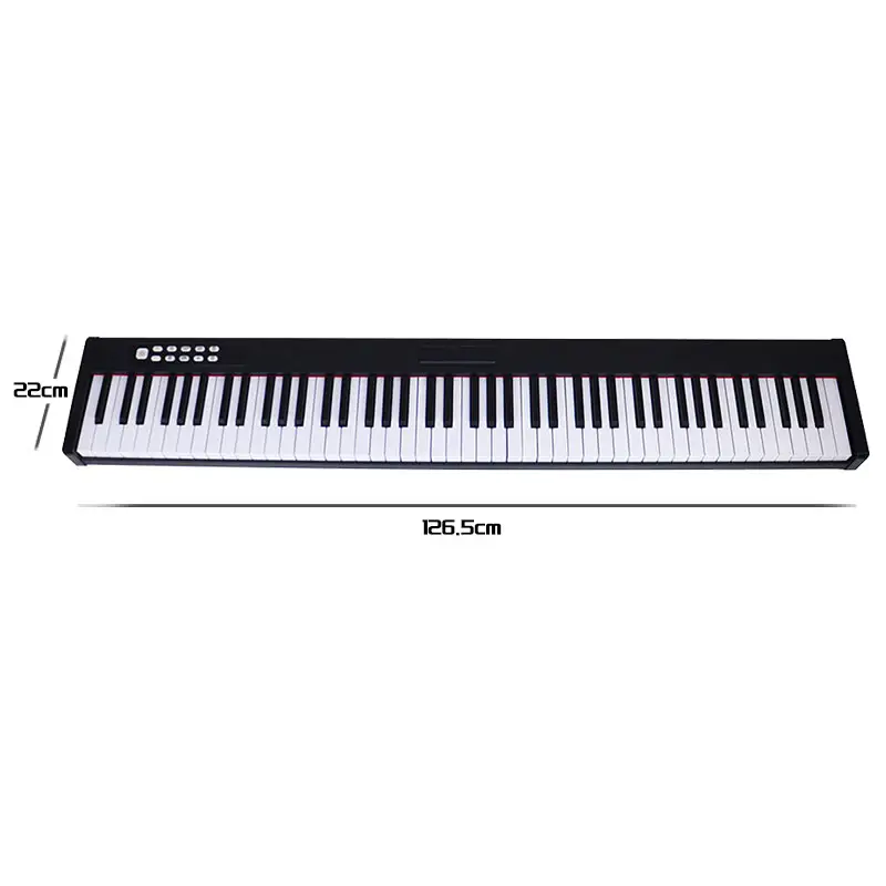 HQB1-88 Factory Wholesale Portable 88 Keys Keyboard MIDI Electronic Piano 88Keys Musical Keyboard