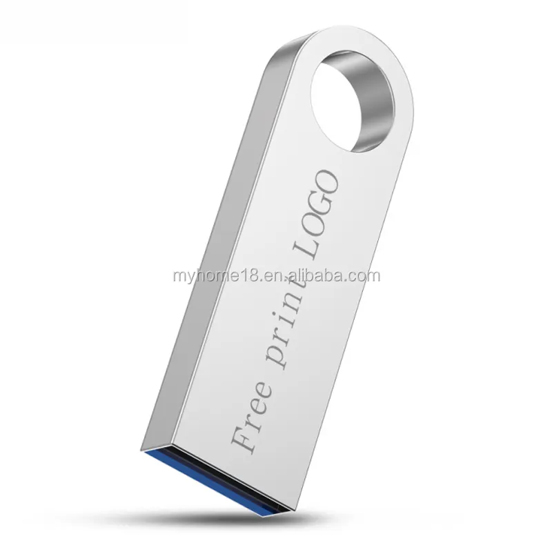 การปรับแต่งเคส USB โลหะขนาดเล็ก1GB สำหรับโลโก้3.0 GB เพนไดรฟ์ USB แฟลช shell2.0 128GB 64GB