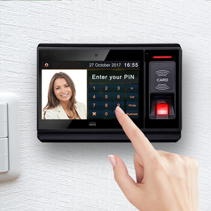 7 Inch Android NFC RFID Smart Card <strong>Reader</strong> <strong>QR</strong> <strong>Code</strong> Biometric Attendance Record API WIFI Access Control System - Product Image 1