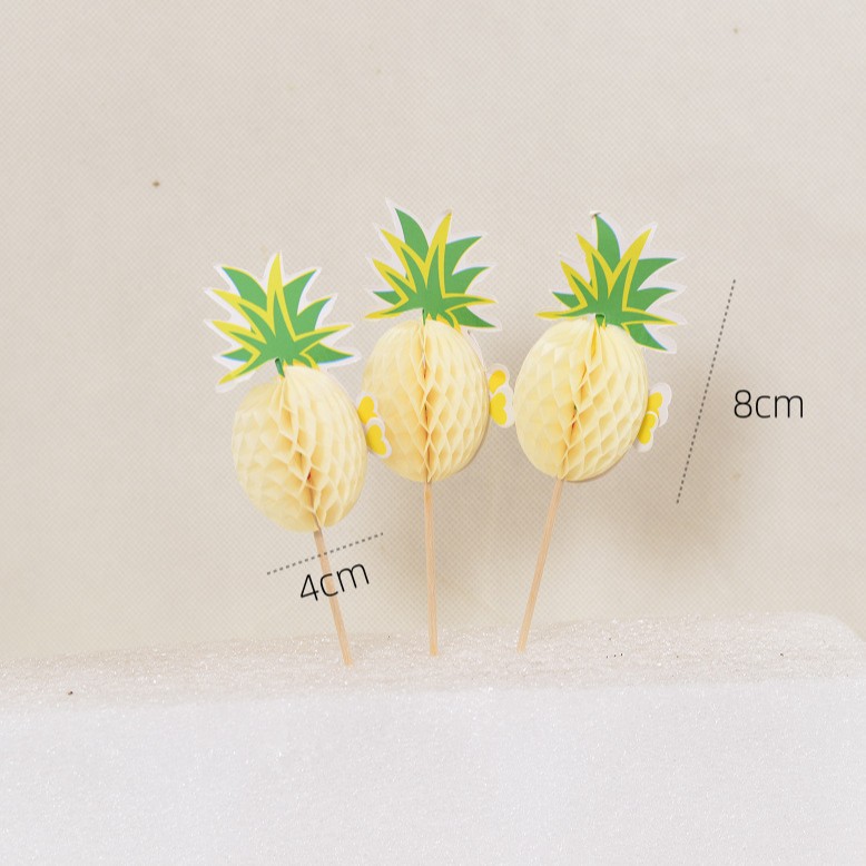 20 brochettes d'ananas