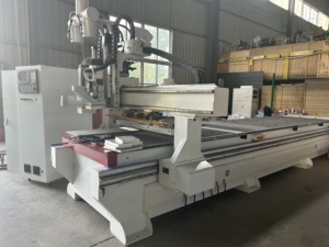 Hausser Hot Selling Wood <strong>Auto</strong> Tool Change 1328 Atc Nesting Cnc Router Machine with <strong>Auto</strong> <strong>Loading</strong> <strong>and</strong> <strong>Unloading</strong> <strong>System</strong>