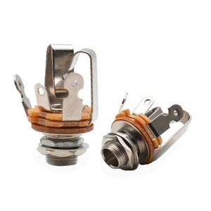 5.2mm Panel dağı Jack 3 iletken 0.21 inç açık devre Jack için PJ-068 fiş havacılık standart uçak kulaklık mikrofon - Product Image 6