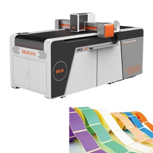 RUK Control Cutting Machine Custom Ticket Cutting Machine Oscillating Blade Flatbed <strong>Cutter</strong>