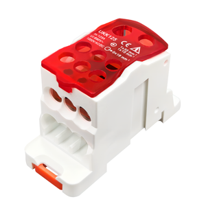 OEM高卸売ネジ端子台ボックス高電圧コネクタDINレールUKK125A配電UKK端子台 - Product Image 1