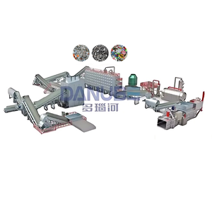 Recycelbare Abfalls ortier maschine Hoch effizientes Eisen-Aluminium-Kunststoff-Trenn system mit manueller und Roboters ortierung - Product Image 1