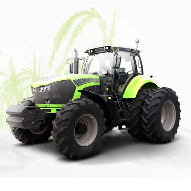 Tractores RC904 90HP 4X4 con neumáticos sólidos de cabina para gran venta en el sur de China