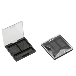 3 Color Empyty Eyeshadow Palette Private Label Custom Cosmetics Blush Powder <strong>Compact</strong> <strong>Make</strong> Your Own Eyeshadow Palette - Product Image 4